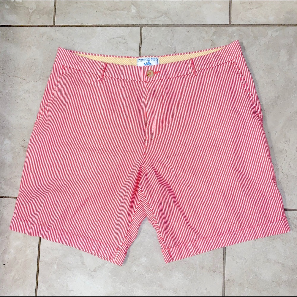 Southern Tide Seersucker Shorts Sz 38